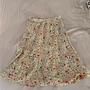 Floral Print Women's Skirt
